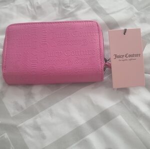 Juicy couture hot pink wallet